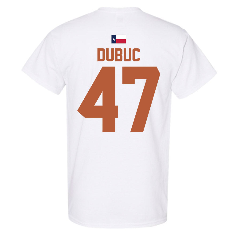 Texas - NCAA Football : Trey Dubuc - Hook 'Em T-Shirt-3
