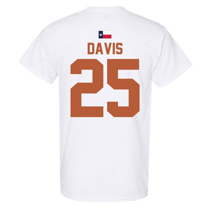Texas - NCAA Football : Toray Davis - Hook 'Em T-Shirt-3