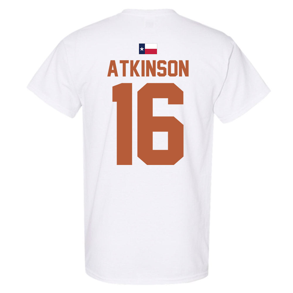 Texas - NCAA Football : Tyler Atkinson - Hook 'Em T-Shirt-3