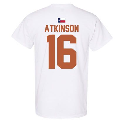 Texas - NCAA Football : Tyler Atkinson - Hook 'Em T-Shirt-3