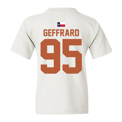 Texas - NCAA Football : Ian Geffrard - Hook 'Em Youth T-Shirt-3