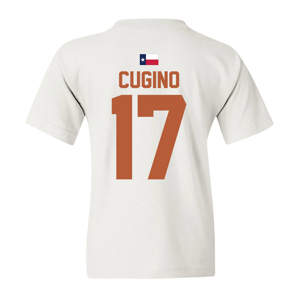 Texas - NCAA Women's Volleyball : Emma Cugino - Hook 'Em Youth T-Shirt-3