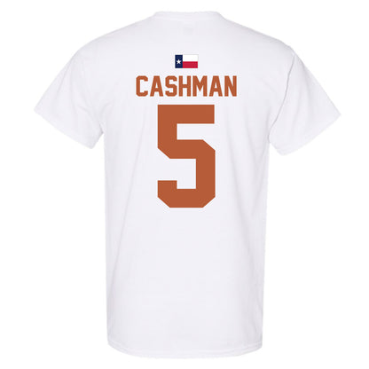 Texas - NCAA Women's Soccer : Ava Cashman - Hook 'Em T-Shirt-3