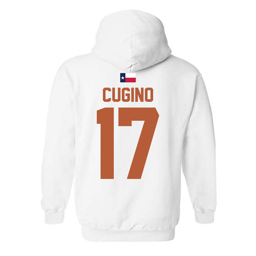 Texas - NCAA Women's Volleyball : Emma Cugino - Hook 'Em Hooded Sweatshirt-1