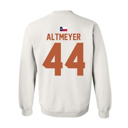 Texas - NCAA Softball : Kaiah Altmeyer - Hook 'Em Crewneck Sweatshirt-1