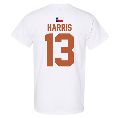 Texas - NCAA Women's Volleyball : Genevieve Harris - Hook 'Em T-Shirt-3