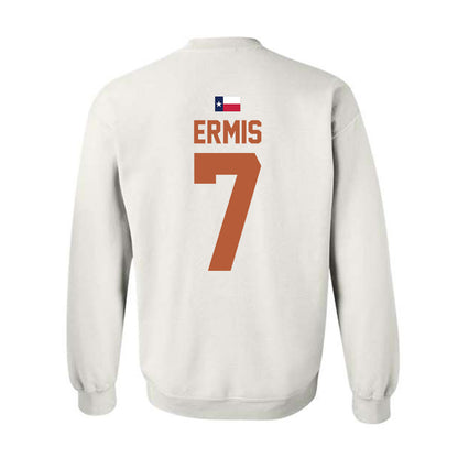 Texas - NCAA Baseball : Andrew Ermis - Hook 'Em Crewneck Sweatshirt-1