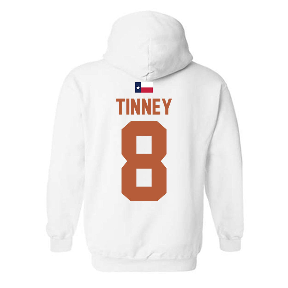 Texas - NCAA Baseball : Carson Tinney - Hook 'Em Hooded Sweatshirt-1