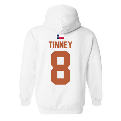 Texas - NCAA Baseball : Carson Tinney - Hook 'Em Hooded Sweatshirt-1