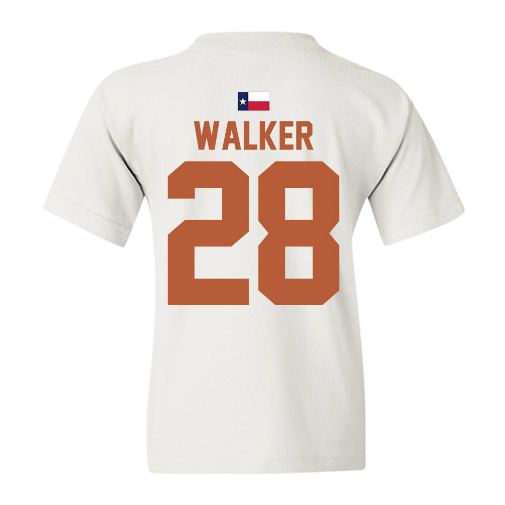 Texas - NCAA Football : Jett Walker - Hook 'Em Youth T-Shirt-3