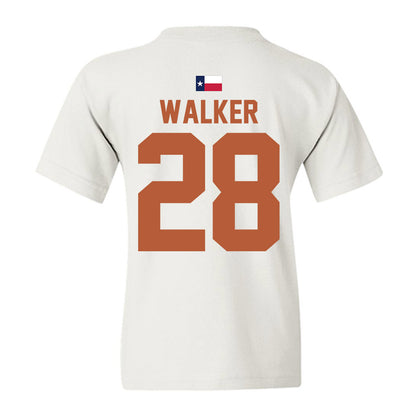 Texas - NCAA Football : Jett Walker - Hook 'Em Youth T-Shirt-3