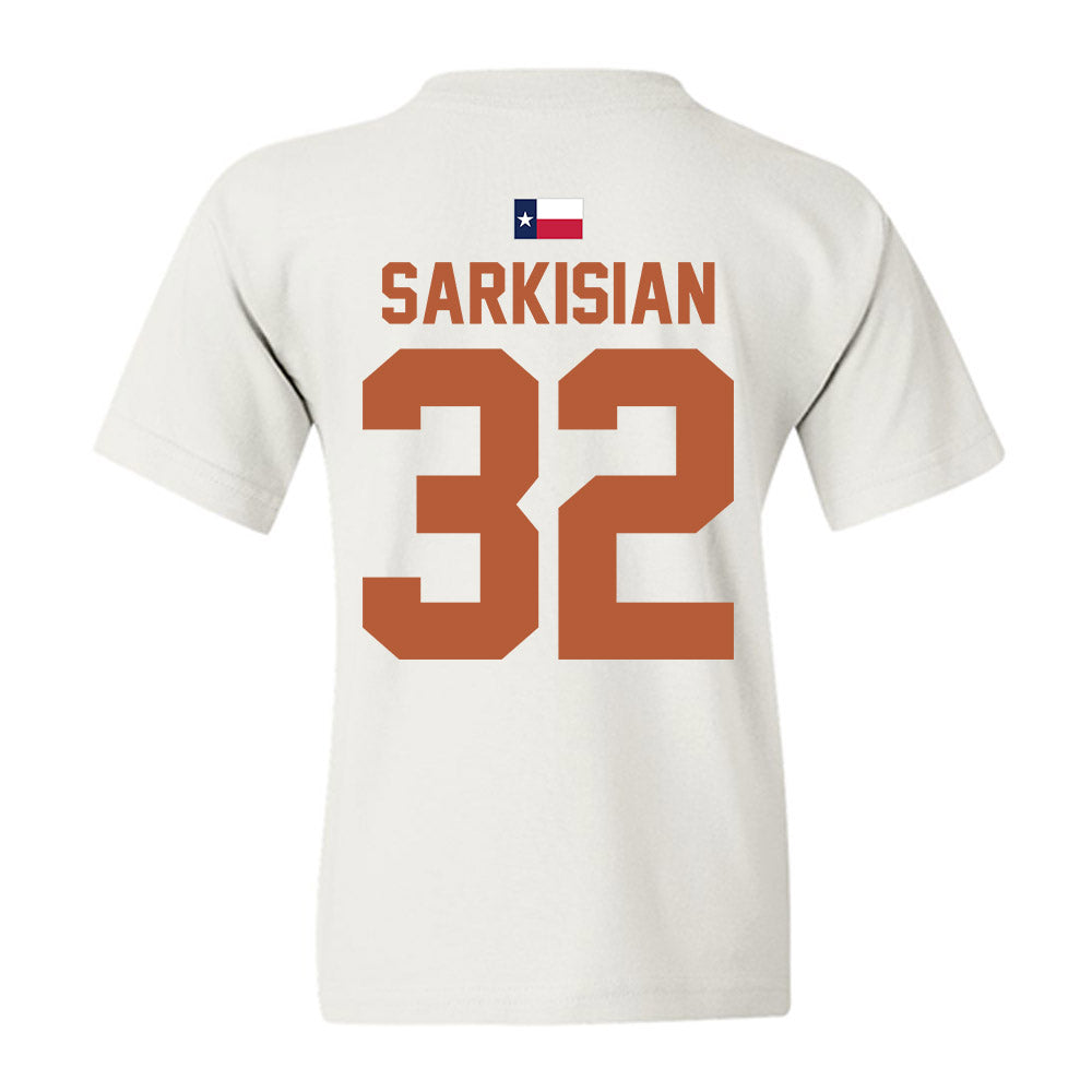 Texas - NCAA Football : Brady Sarkisian - Hook 'Em Youth T-Shirt-3