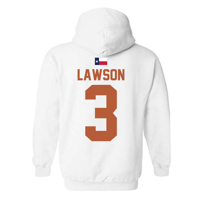 Texas - NCAA Softball : MaTaia Lawson - Hook 'Em Hooded Sweatshirt-1