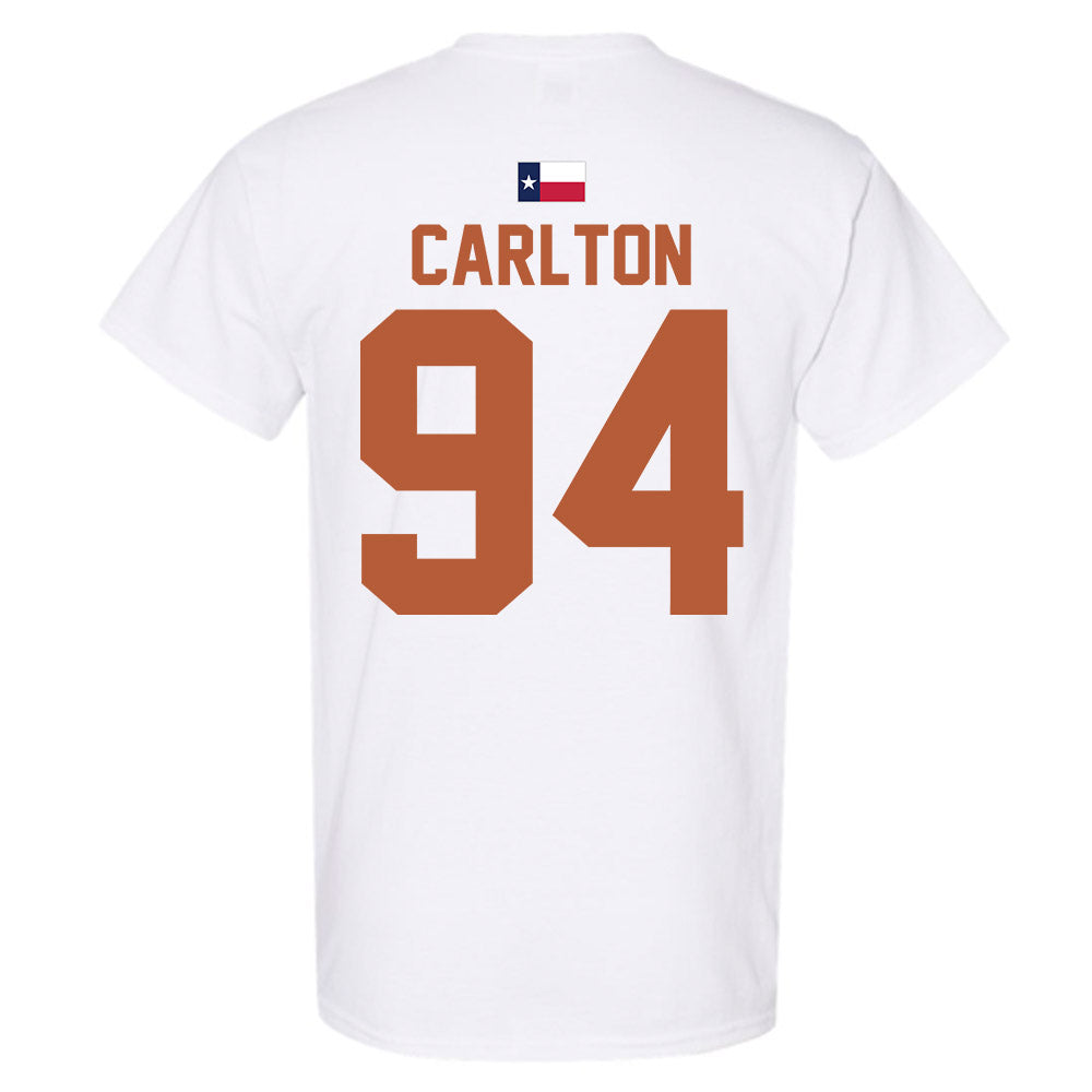 Texas - NCAA Football : JAMARION CARLTON - Hook 'Em T-Shirt-3