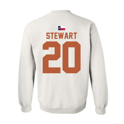 Texas - NCAA Softball : Katie Stewart - Hook 'Em Crewneck Sweatshirt-1