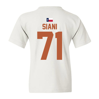 Texas - NCAA Football : Melvin Siani - Hook 'Em Youth T-Shirt-3