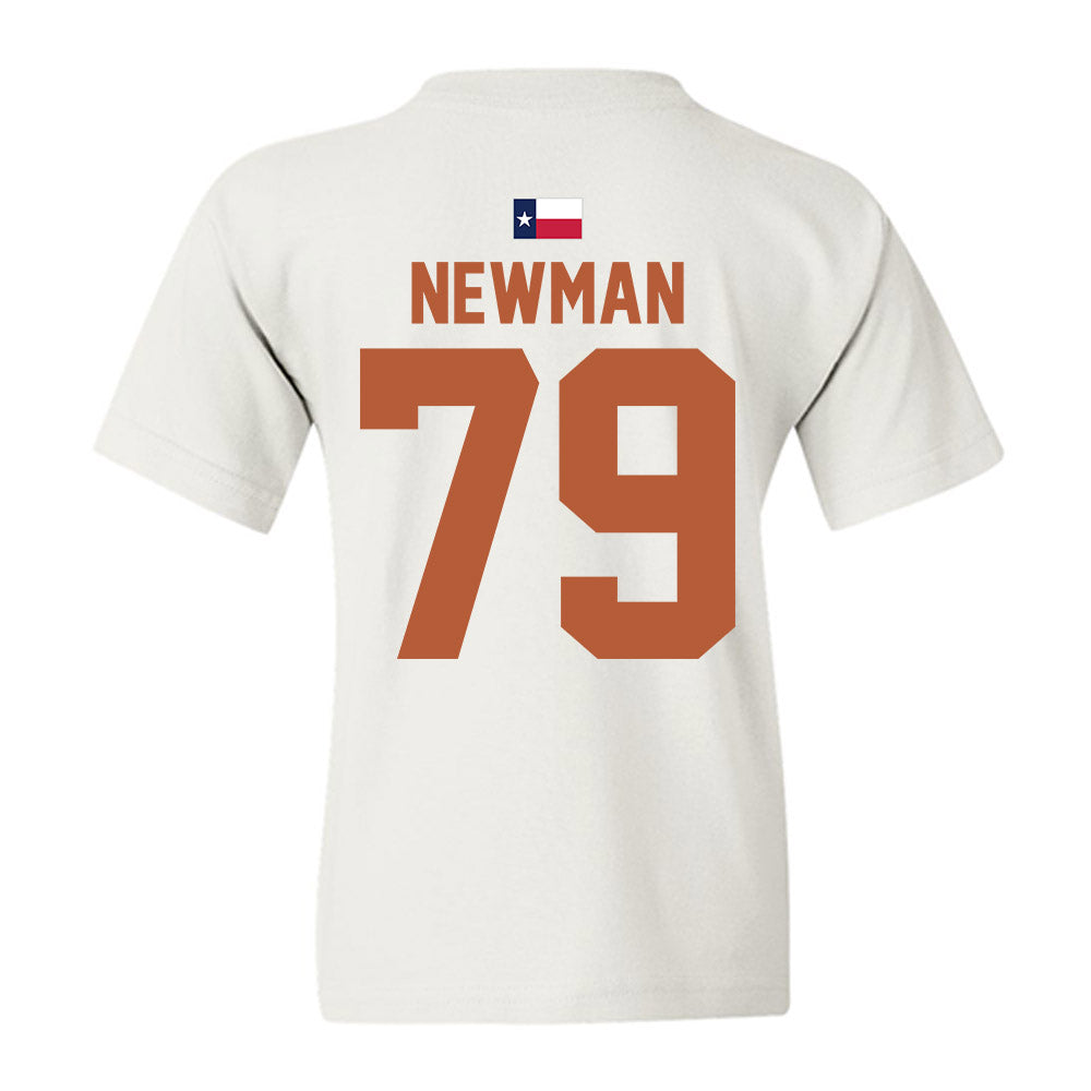 Texas - NCAA Football : Jonte Newman - Hook 'Em Youth T-Shirt-3