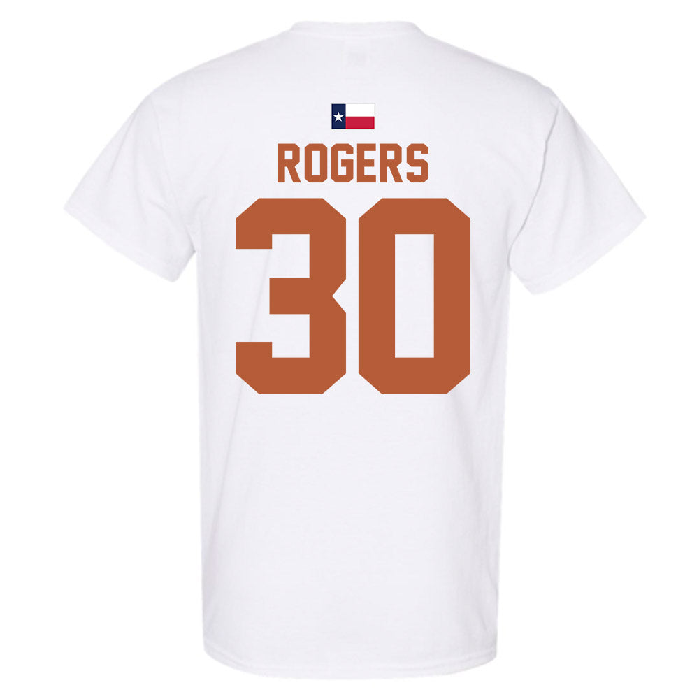 Texas - NCAA Baseball : Kaleb Rogers - Hook 'Em T-Shirt-3