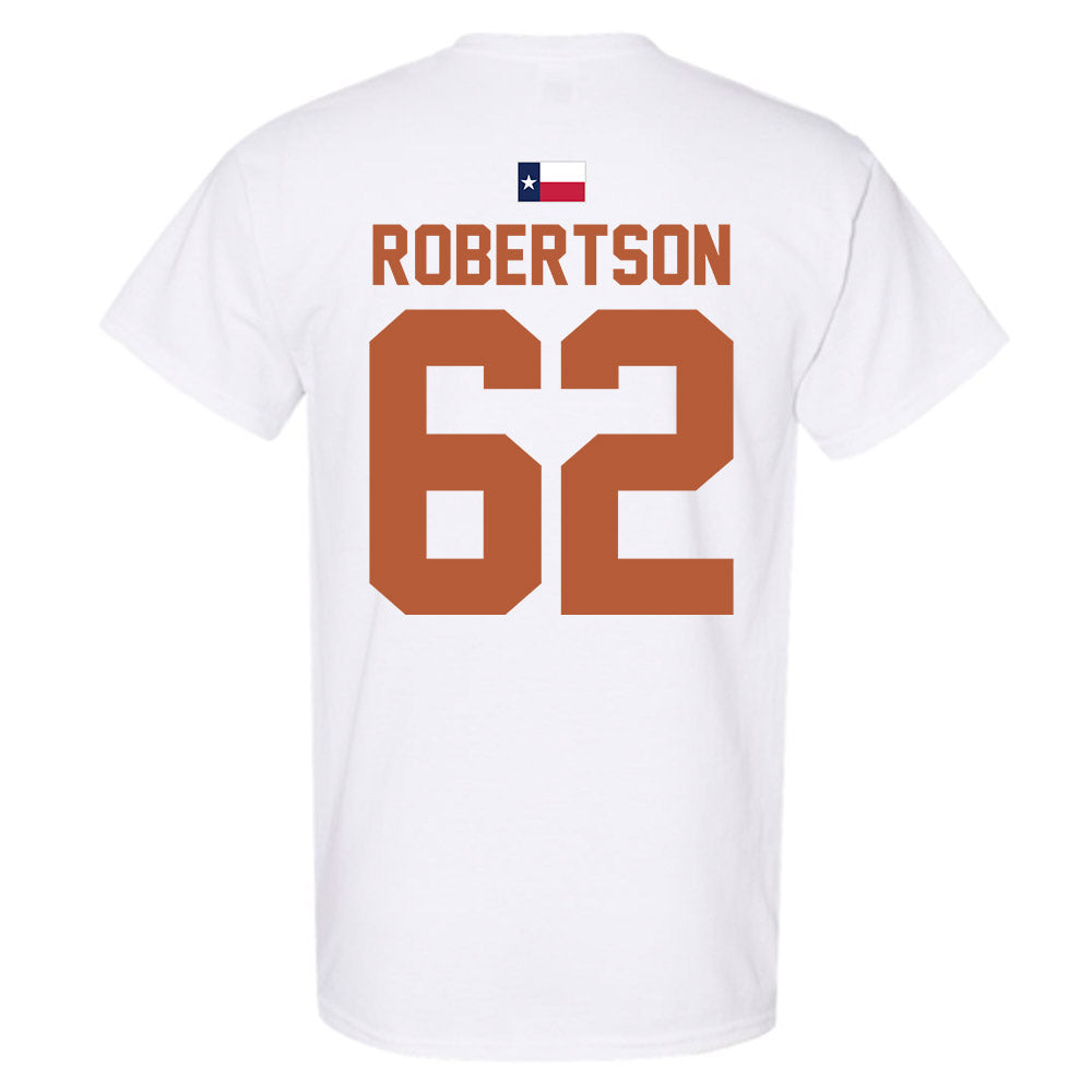 Texas - NCAA Football : Connor Robertson - Hook 'Em T-Shirt-3