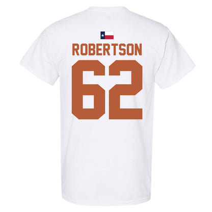 Texas - NCAA Football : Connor Robertson - Hook 'Em T-Shirt-3
