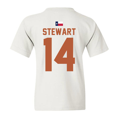 Texas - NCAA Football : Christopher Stewart - Hook 'Em Youth T-Shirt-3