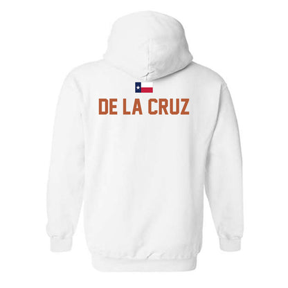 Texas - NCAA Men's Cross Country : Joaquin De La Cruz - Hook 'Em Hooded Sweatshirt-1
