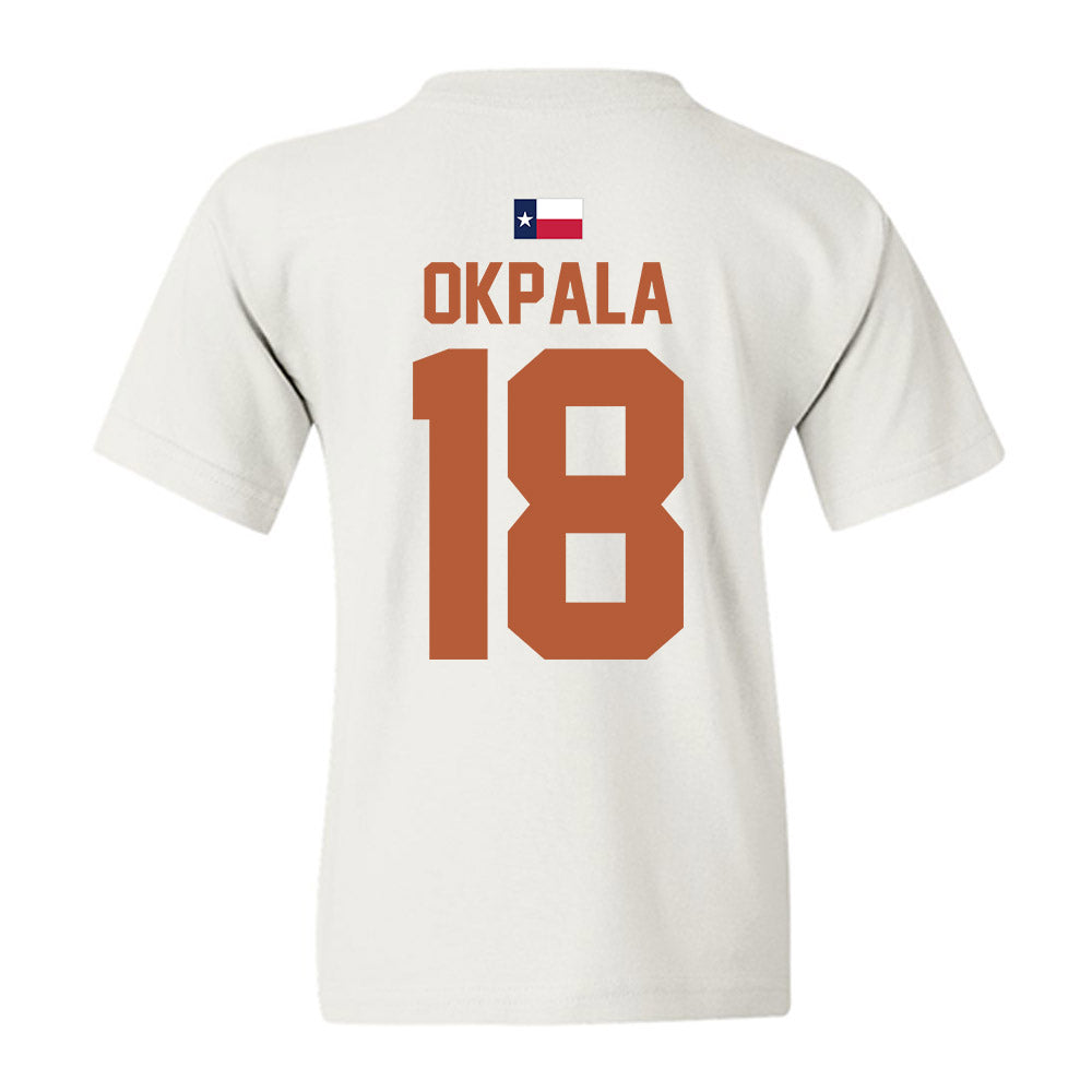 Texas - NCAA Football : Kosi Okpala - Hook 'Em Youth T-Shirt-3