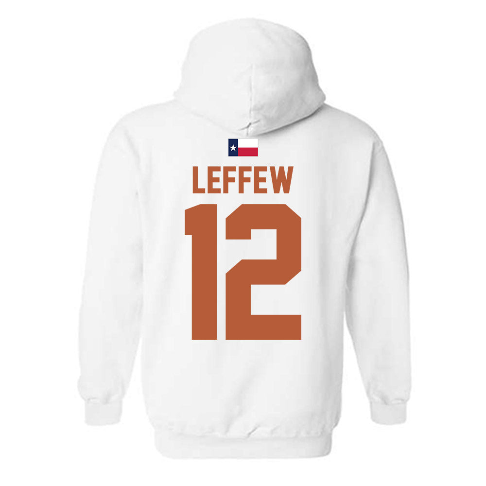 Texas - NCAA Baseball : Haiden Leffew - Hook 'Em Hooded Sweatshirt-1