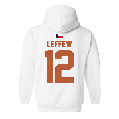 Texas - NCAA Baseball : Haiden Leffew - Hook 'Em Hooded Sweatshirt-1