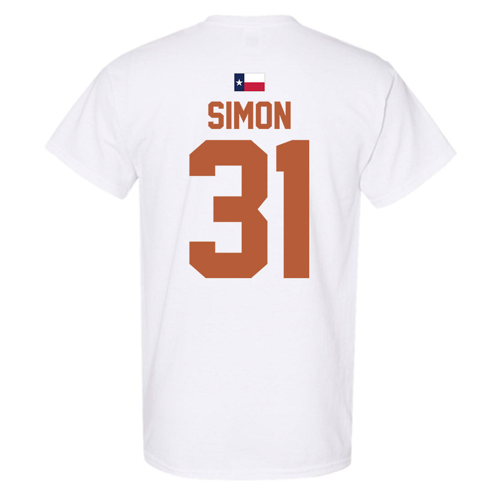 Texas - NCAA Football : James Simon - Hook 'Em T-Shirt-3