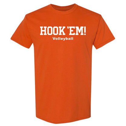 Texas - NCAA Women's Volleyball : Anja Kujundzic - Hook 'Em T-Shirt-0