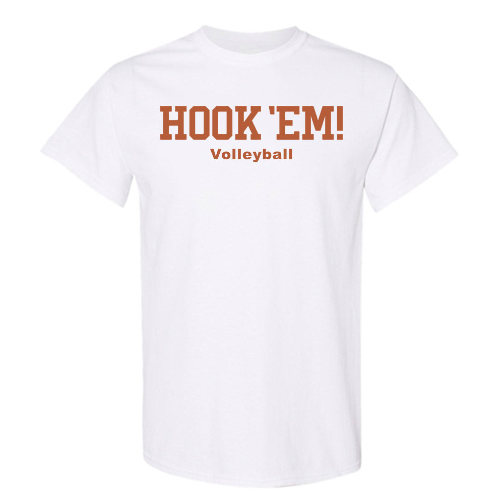 Texas - NCAA Women's Volleyball : Anja Kujundzic - Hook 'Em T-Shirt-1