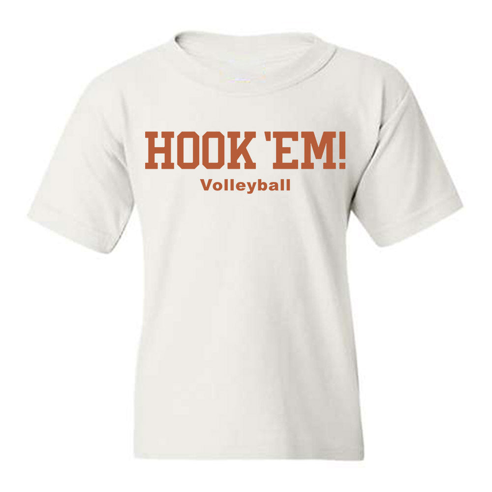 Texas - NCAA Women's Volleyball : Genevieve Harris - Hook 'Em Youth T-Shirt-1