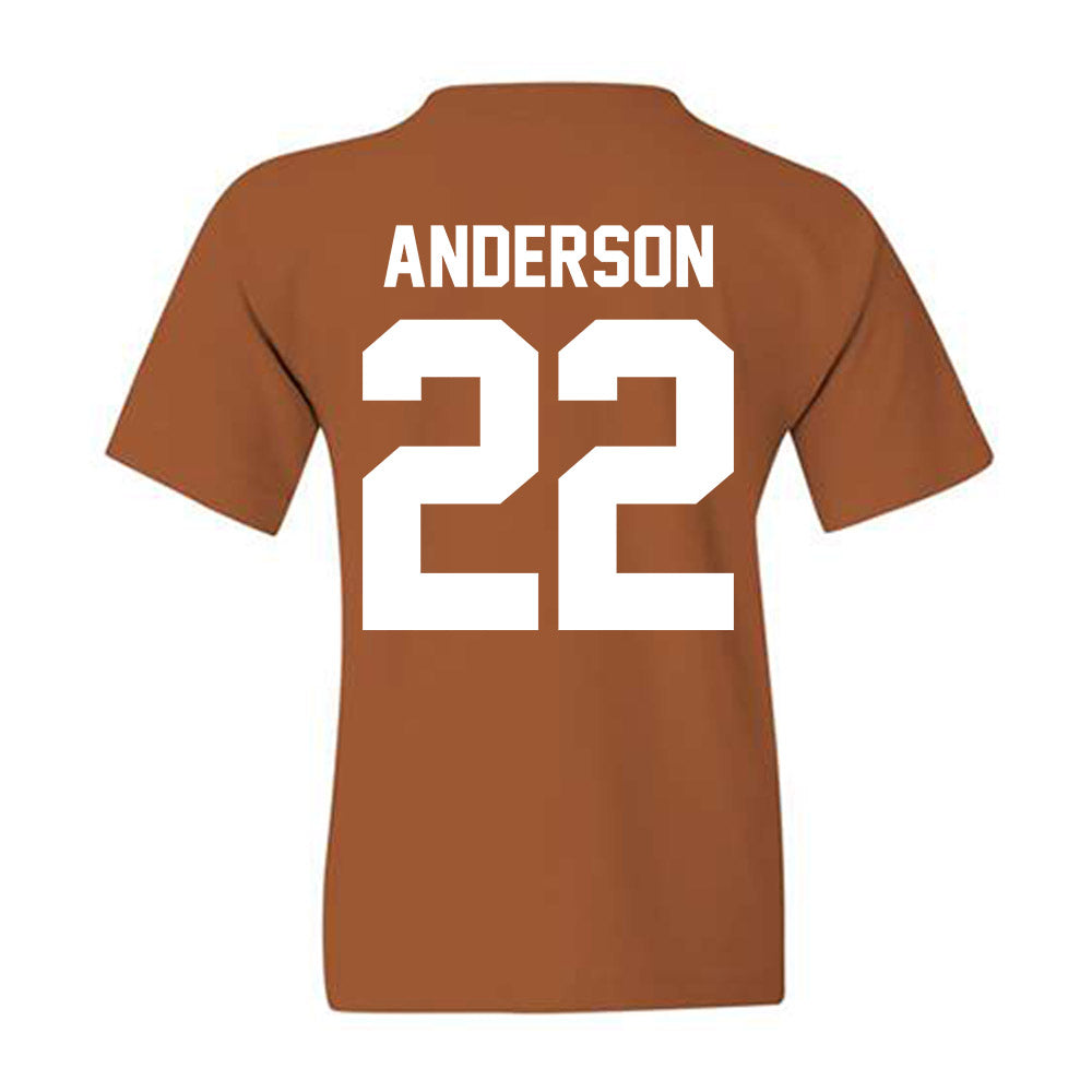 Texas - NCAA Women's Volleyball : Henley Anderson - Classic Shersey Youth T-Shirt-3
