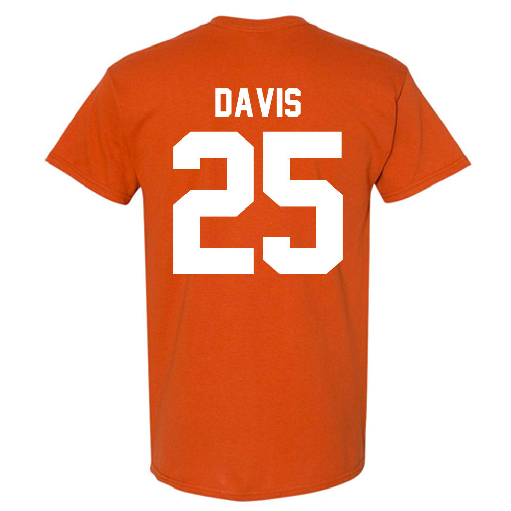 Texas - NCAA Football : Toray Davis - Classic Shersey T-Shirt-3