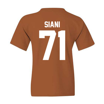 Texas - NCAA Football : Melvin Siani - Classic Shersey Youth T-Shirt-3