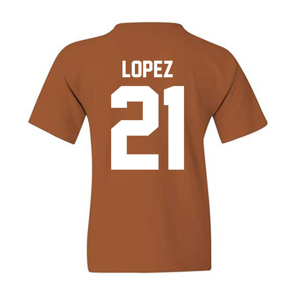 Texas - NCAA Women's Soccer : Antonette lopez - Classic Shersey Youth T-Shirt-3
