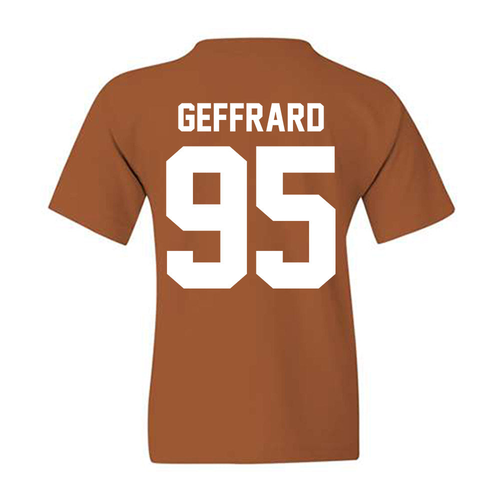 Texas - NCAA Football : Ian Geffrard - Classic Shersey Youth T-Shirt-3