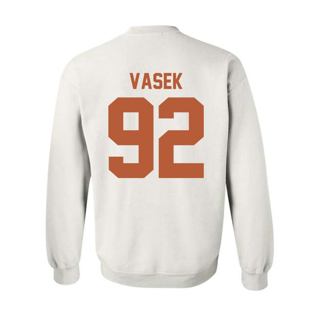 Texas - NCAA Football : Colton Vasek - Classic Shersey Crewneck Sweatshirt-1