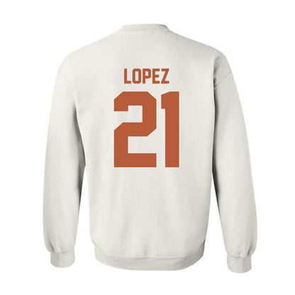 Texas - NCAA Women's Soccer : Antonette lopez - Classic Shersey Crewneck Sweatshirt-1