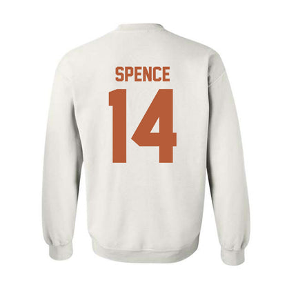 Texas - NCAA Football : Brad Spence - Classic Shersey Crewneck Sweatshirt-1