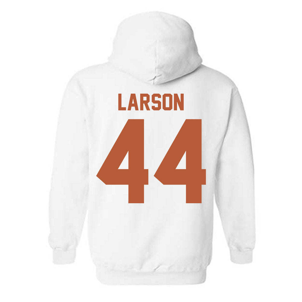 Texas - NCAA Baseball : Ashton Larson - Classic Shersey Hooded Sweatshirt-1