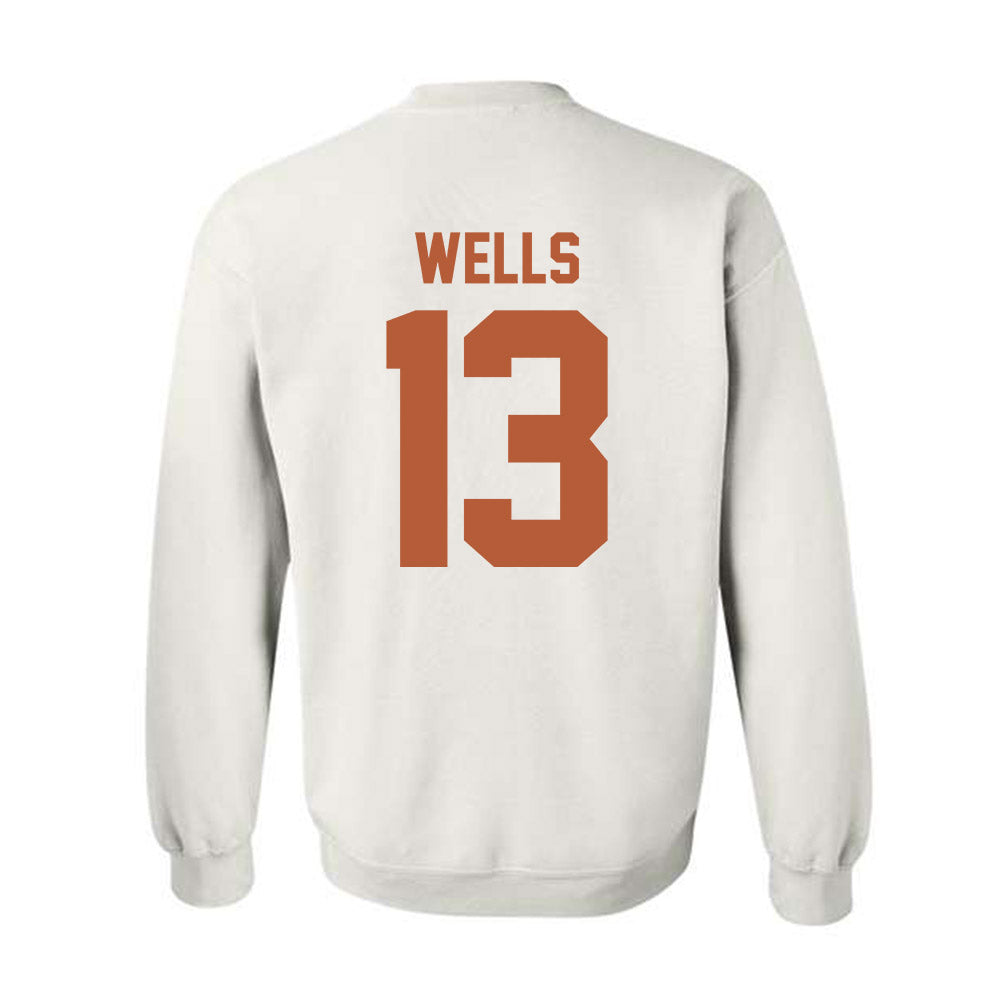 Texas - NCAA Softball : Hannah Wells - Classic Shersey Crewneck Sweatshirt-1
