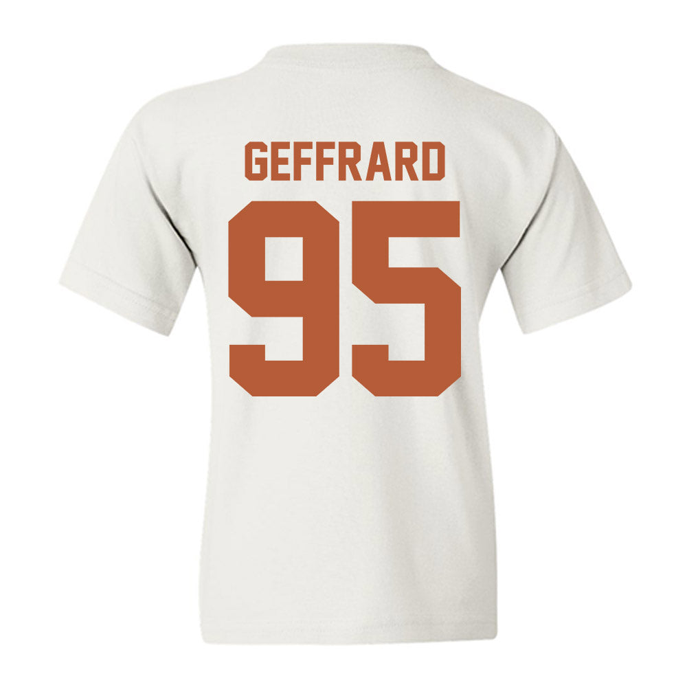 Texas - NCAA Football : Ian Geffrard - Classic Shersey Youth T-Shirt-2
