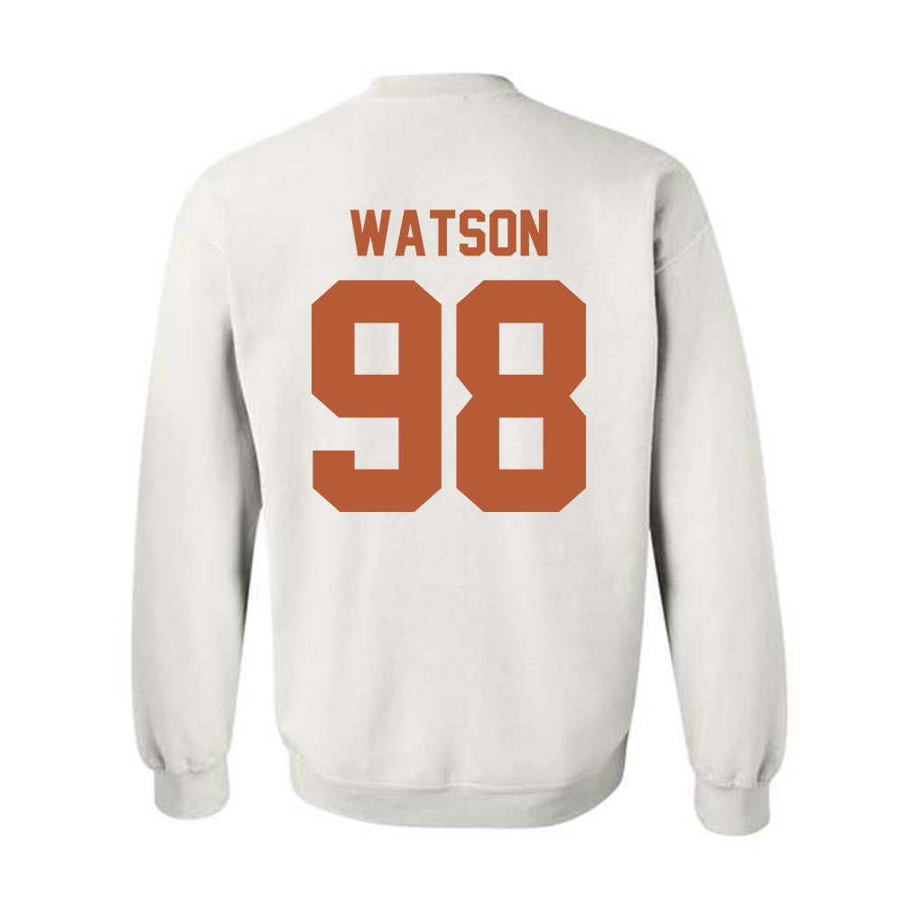 Texas - NCAA Football : Maraad Watson - Classic Shersey Crewneck Sweatshirt-1