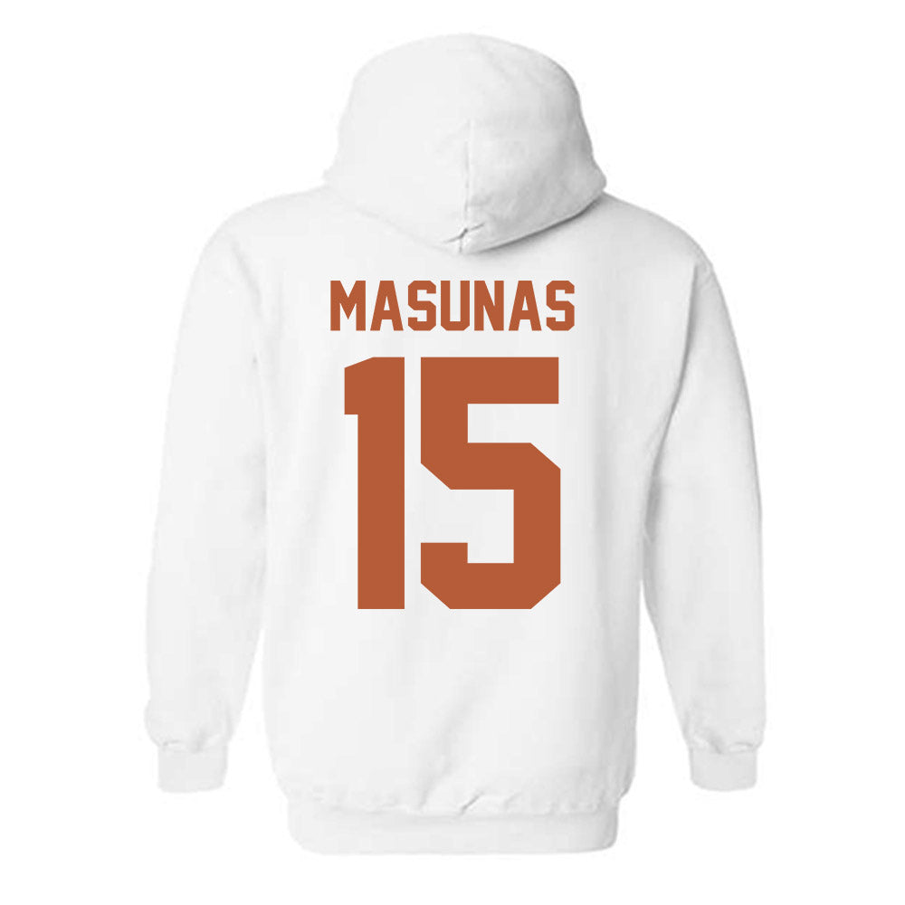 Texas - NCAA Football : Michael Masunas - Classic Shersey Hooded Sweatshirt-1