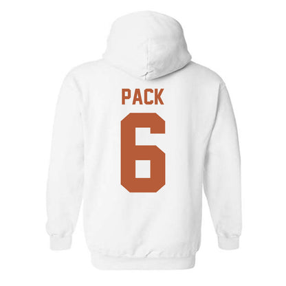 Texas - NCAA Baseball : Anthony Pack - Classic Shersey Hooded Sweatshirt-1