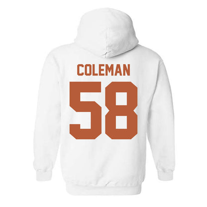 Texas - NCAA Football : Devin Coleman - Classic Shersey Hooded Sweatshirt-1