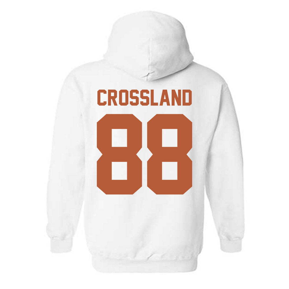 Texas - NCAA Baseball : Brett Crossland - Classic Shersey Hooded Sweatshirt-1