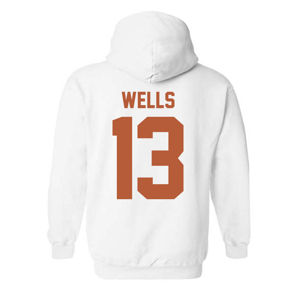 Texas - NCAA Softball : Hannah Wells - Classic Shersey Hooded Sweatshirt-1